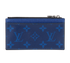 Louis Vuitton Coin Cardholder, &pound;250, Accessories, Blue, Canvas, Back view